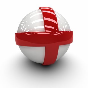 3D  - Flag of England