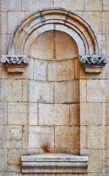 Architectural detail, part of a decor of a building