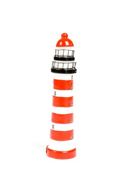 Ocean Lighthouse isolated on a white background