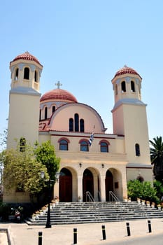 Travel photography: Greek Orthodox cathedral in Rethymno, Crete