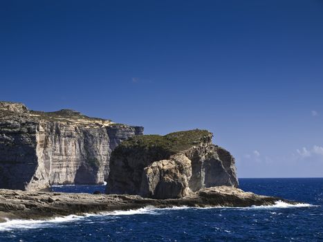 This rock in Gozo is home to an endemic fungus said to have medicinal qualities