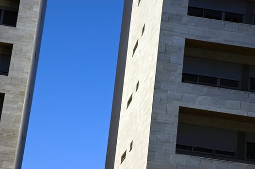 Apartment block detail