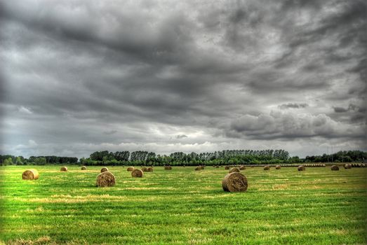 different hdr shots of northern italy