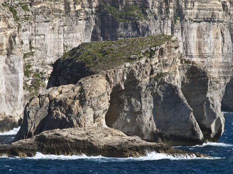 This rock in Gozo is home to an endemic fungus said to have medicinal qualities