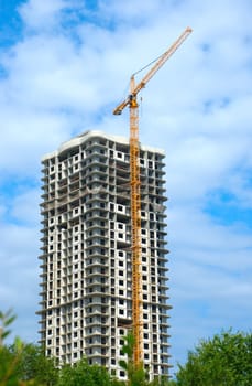 Construction of multi-dwelling buildings.
