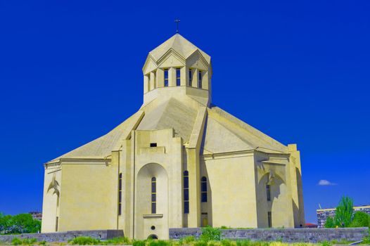 Armenian church in the center of Yerevan