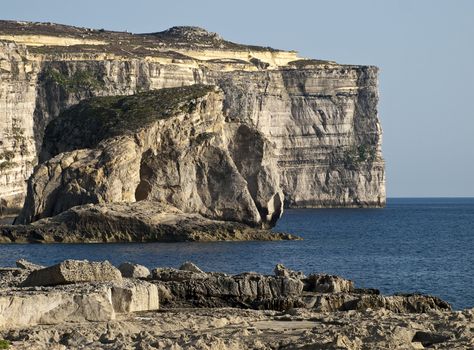 This rock in Gozo is home to an endemic fungus said to have medicinal qualities