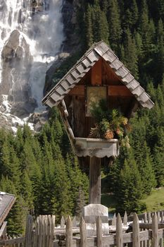 Christian wayside shrine in Tyrol / Austria