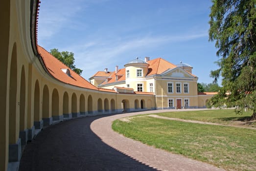 Manor of great Russian seafarer Krusenstern. Estonia Kiltsi.