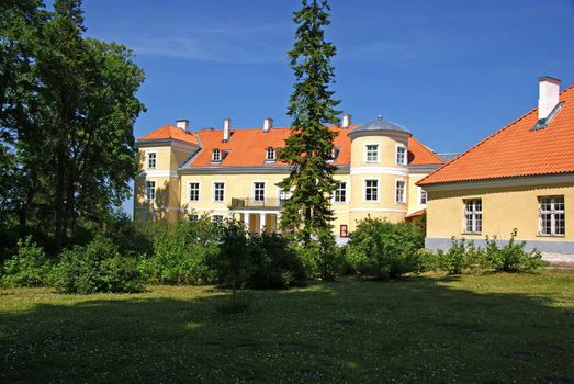 Manor of great Russian seafarer Krusenstern. Estonia Kiltsi.