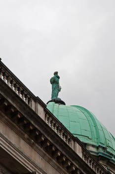 A tour of the city of Edimburgh, view from streets and the hills of this town