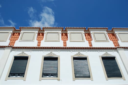 traditional and residential building in Lisbon's downtown