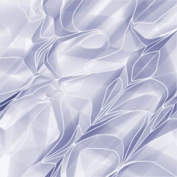 Illustration of a satin silk cloth rippled background