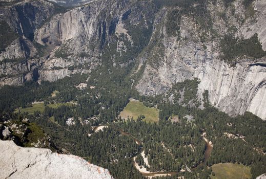 Yosemite in the summer