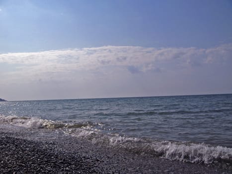 Evening and the sea