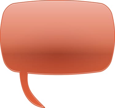 Thought or speech bubble. Could be used as a text space or in a comic strip