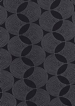 black and silver texture fabric design shape round pattern background
