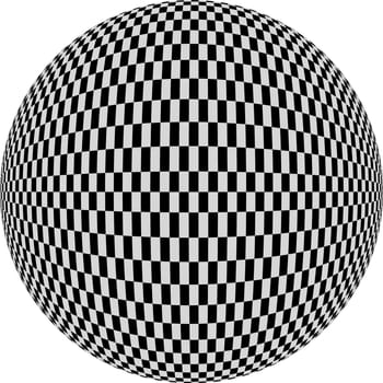 Round half tone images - round black white pattern design