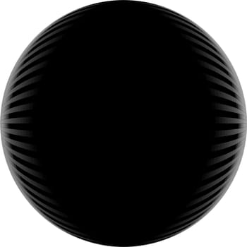 Round half tone images - round black white pattern design