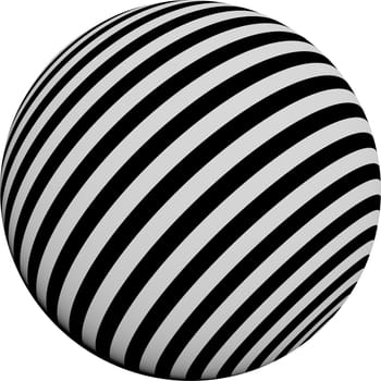 Round half tone images - round black white pattern design