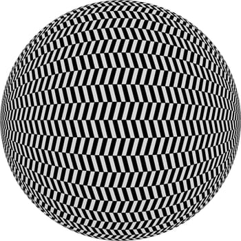 Round half tone images - round black white pattern design