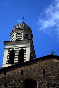 Details of church of Levanto, Italy