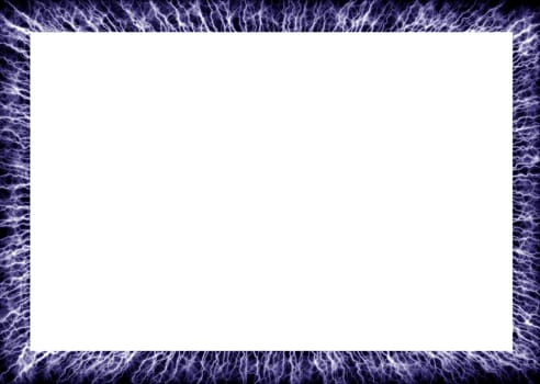 A blank customisable space with an electrical frame boarder.