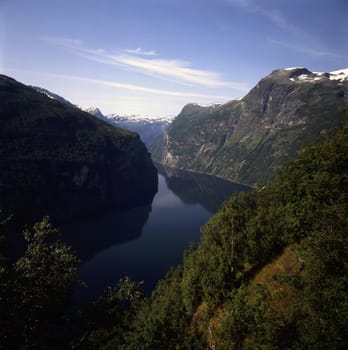 Nerov fjord in Norway