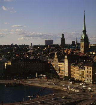 View of Stockholm in Sweden