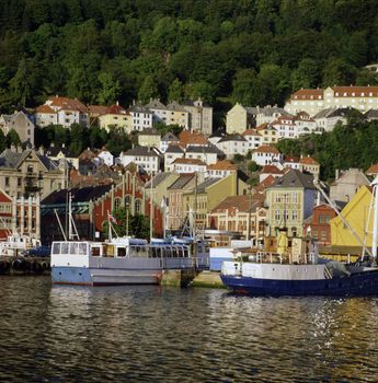 Harbor in Bergen