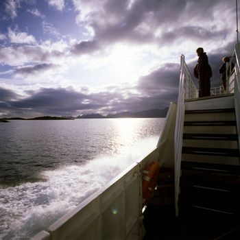 Boat from Lofoten Island