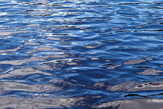 Blue waves for texture or background
