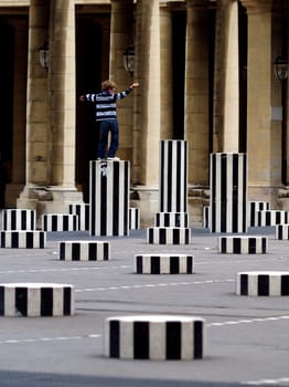 Palais Royal in Paris,