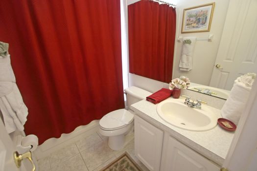 A Bathroom in a House in Central Florida.