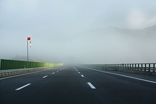 Free automobile highway in Portugal
