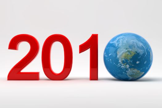 A new year with the earth at the end