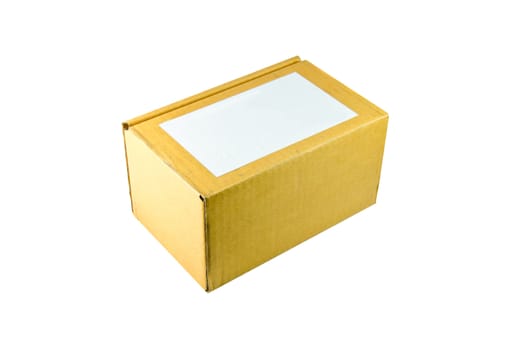 A Carton with white background