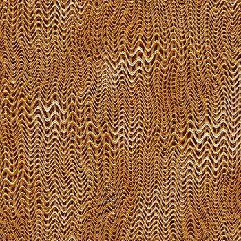 texture of plastic gold brown 3d curves
