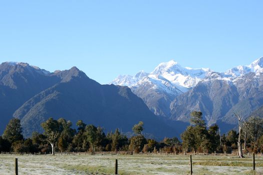 Beautiful Mt. Cook in South Island, New Zealand