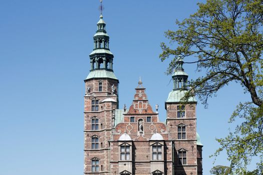 The old Rosenborg Castle in Copenhagen