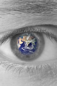 The world in one eye