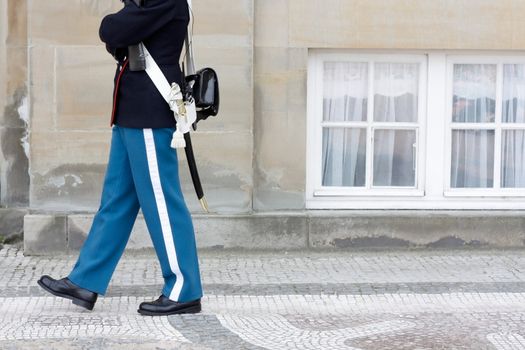 Guarding the Queen of Denmark