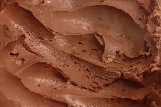 Delicious chocolate ice cream background