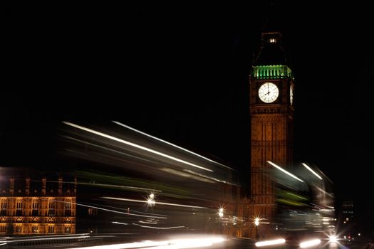 Big Ben at night