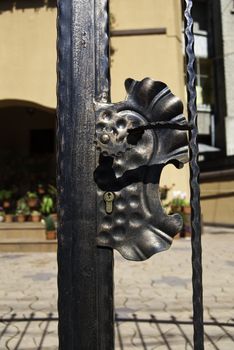 vintage door lock