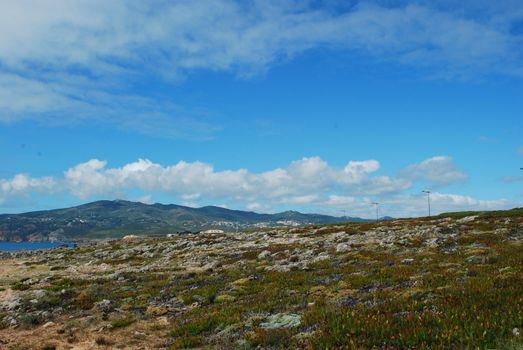 landscape of Guincho, beautiful coastline in Portugal