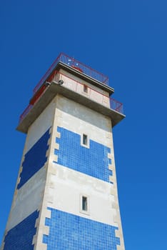 lighthouse architecture in Cascais, Portugal