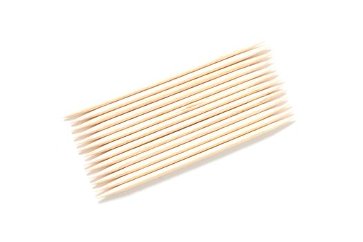 Tooth picks isolated on white