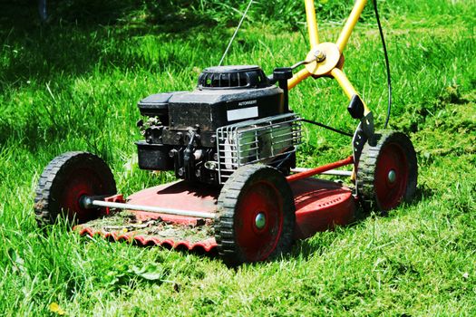 Cutting Lawn