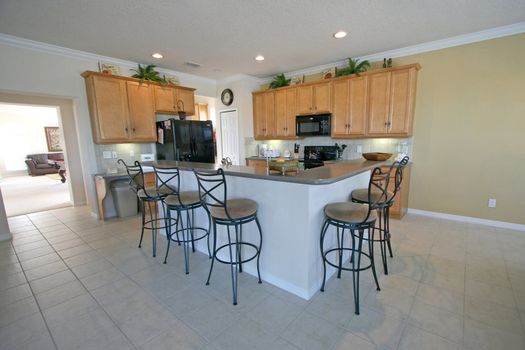 A Kitchen in a House in Florida.